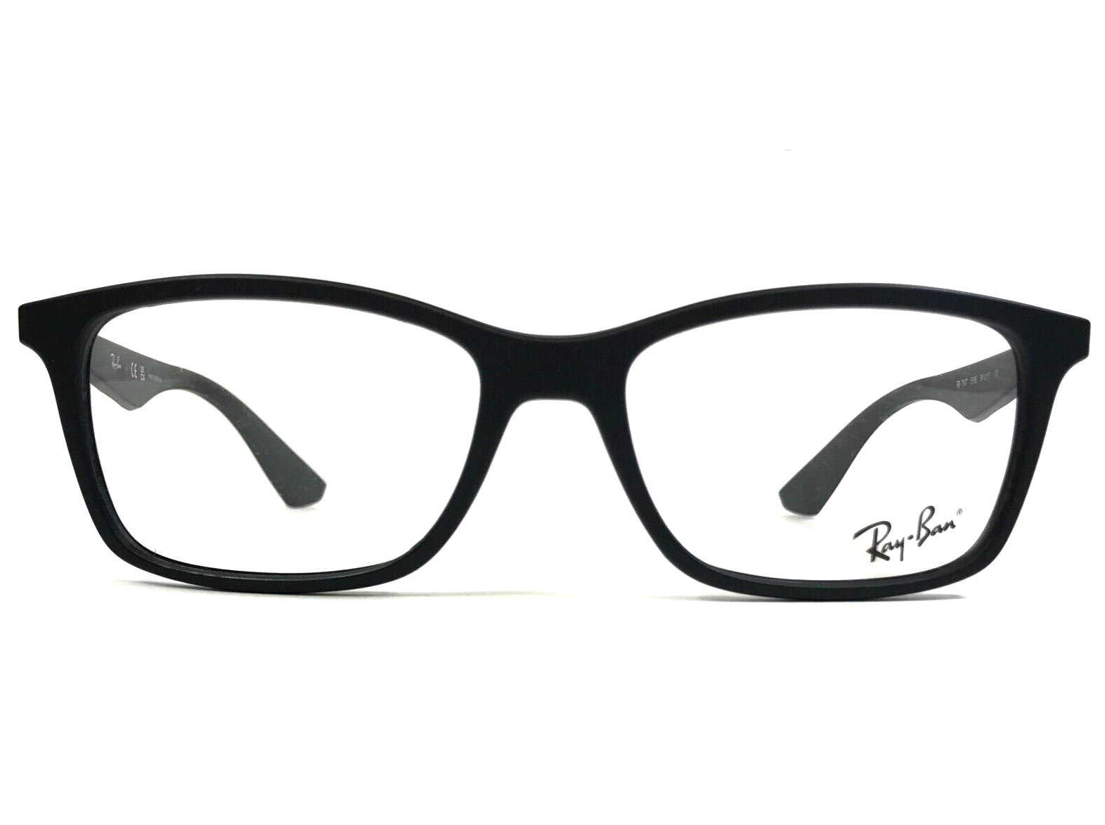 Ray-Ban Eyeglasses Frames RB7047 5196 Matte Black Square Full Rim 54-17-140 - $79.19