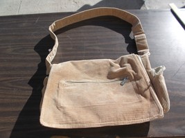 Sugar Booger Peach Diaper Shoulder Bag Adjustable Strap &amp; Metal Protective Pegs - £11.38 GBP