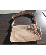 Sugar Booger Peach Diaper Shoulder Bag Adjustable Strap &amp; Metal Protecti... - £11.31 GBP