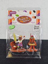 Lemax Sugar &#39;N Spice What a Pair Halloween Gingerbread Pirate and Scuba Guy - $5.89