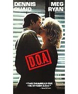 DOA Dead On Arrival VHS Tape Dennis Quaid Meg Ryan Suspense Movie Vintage - $7.80