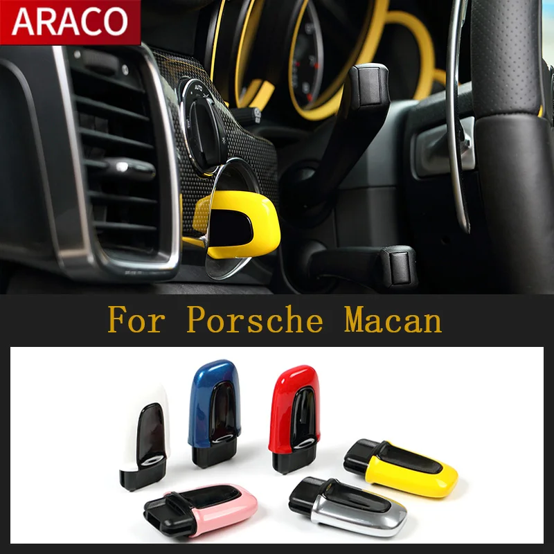 Sche macan abs one button start passive keyless enter car key cover flip remote folding thumb200