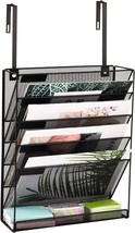 Easepres Hanging Organizer Cubicle File Holder - Wall Mount Storage,, Black - £29.56 GBP