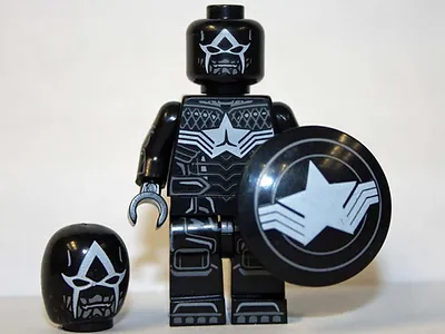 JKStore Black Venom Captain America SpiderMan Minifigure - $6.00