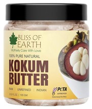 Organic &amp; Natural Kokum Butter Raw For Moisturized Skin Nourishing Hair 100g - £11.40 GBP