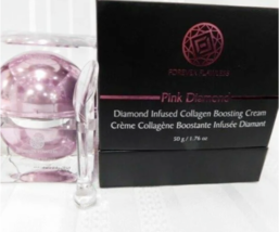 Forever FLAWLESS-PINK Diamond Infused Collagen Boosting CREAM-1.76 oz-NEW-SEALED - £37.54 GBP