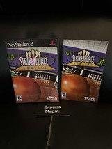 Strike Force Bowling Sony Playstation 2 Box and Manual Video Game - $3.59