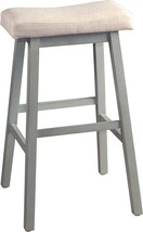 Bar Stool In Blue Gray, Hillsdale Moreno Backless. - £49.06 GBP