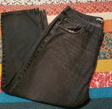 Phat Farm  ~ Men&#39;s 46 x 32 ~ Five Pocket ~ Slim Fit ~ Medium Wash ~ Denim Jeans - £23.54 GBP