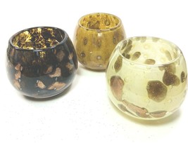 Midwest-CBK Casa Christina Glass Tealight Votive Holders Lot of 3 OOP! NOS - £20.41 GBP