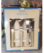 NEW IN BOX 1980&#39;s MESA WHITE by Dansk 4 Piece Completer Set Japan - £66.64 GBP