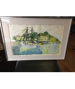 Rocco Negri WEST INDIES  Woodcut Print Framed Signed ARTIST PROOF II - £234.20 GBP