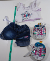 build a bear shirts and pants with extras see photo 15 inch animal - £6.10 GBP