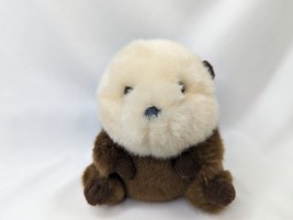 Aurora Sea Otter Plush Rolly Pet 5 Inch 2021 Stuffed Animal Toy - £5.64 GBP