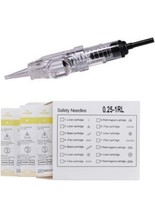 50 Pack Professional Disposable Tattoo Needle Cartridge (1RL-0.25mm) - £19.49 GBP