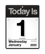 AT-A-GLANCE 2025 &quot;Today Is&quot; Daily Wall Calendar, 8-1/2&quot; x 8&quot;, Large (K40... - $27.72
