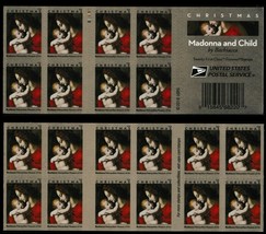 2018 Madonna and Child by Bachiacca Book of 20  -  Stamps Scott 5331a - £18.66 GBP