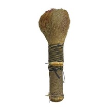 Antique Folk Art Brush Whisk Broom Hand Made Primitive Rustic Native 8&quot; ... - $71.25