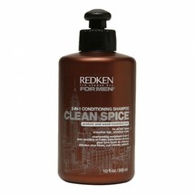 Redken For Men Clean Spice 2-in-1 Conditioning Shampoo, 10 Oz / 300 mL - £50.63 GBP