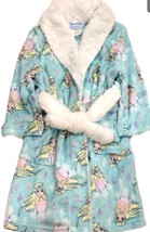 Disney Frozen Girls Fleece Elsa Anna Robe House Coat Pajamas Sz 4 FREE S... - $22.17