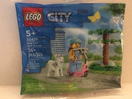 New Lego City Dog Park and Scooter Polybag Set #30639 - 24 Pieces - £12.63 GBP