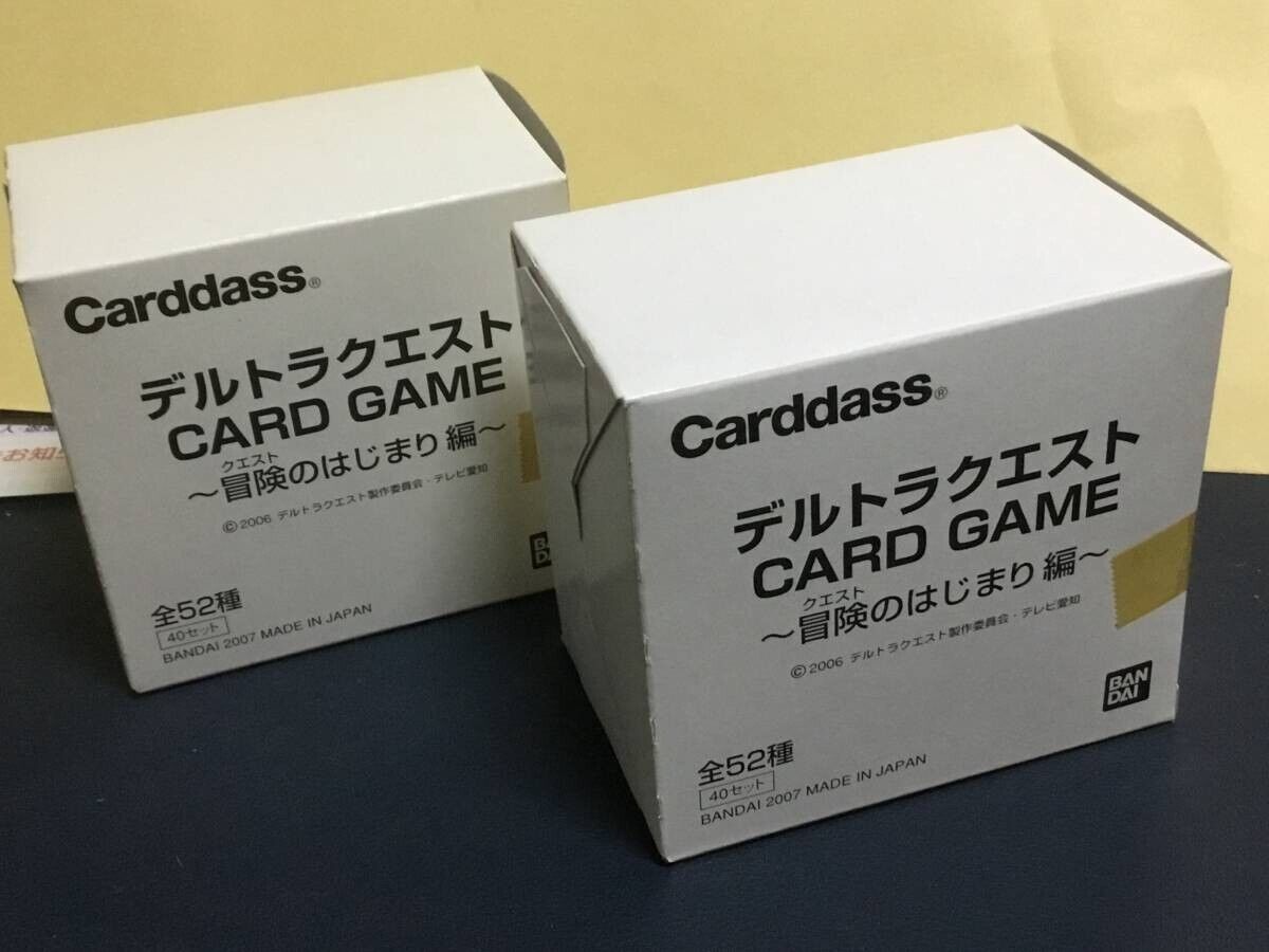Bandai Deltora Quest Card Carddass Gacha Booster Box Lot of 80 set - $199.80