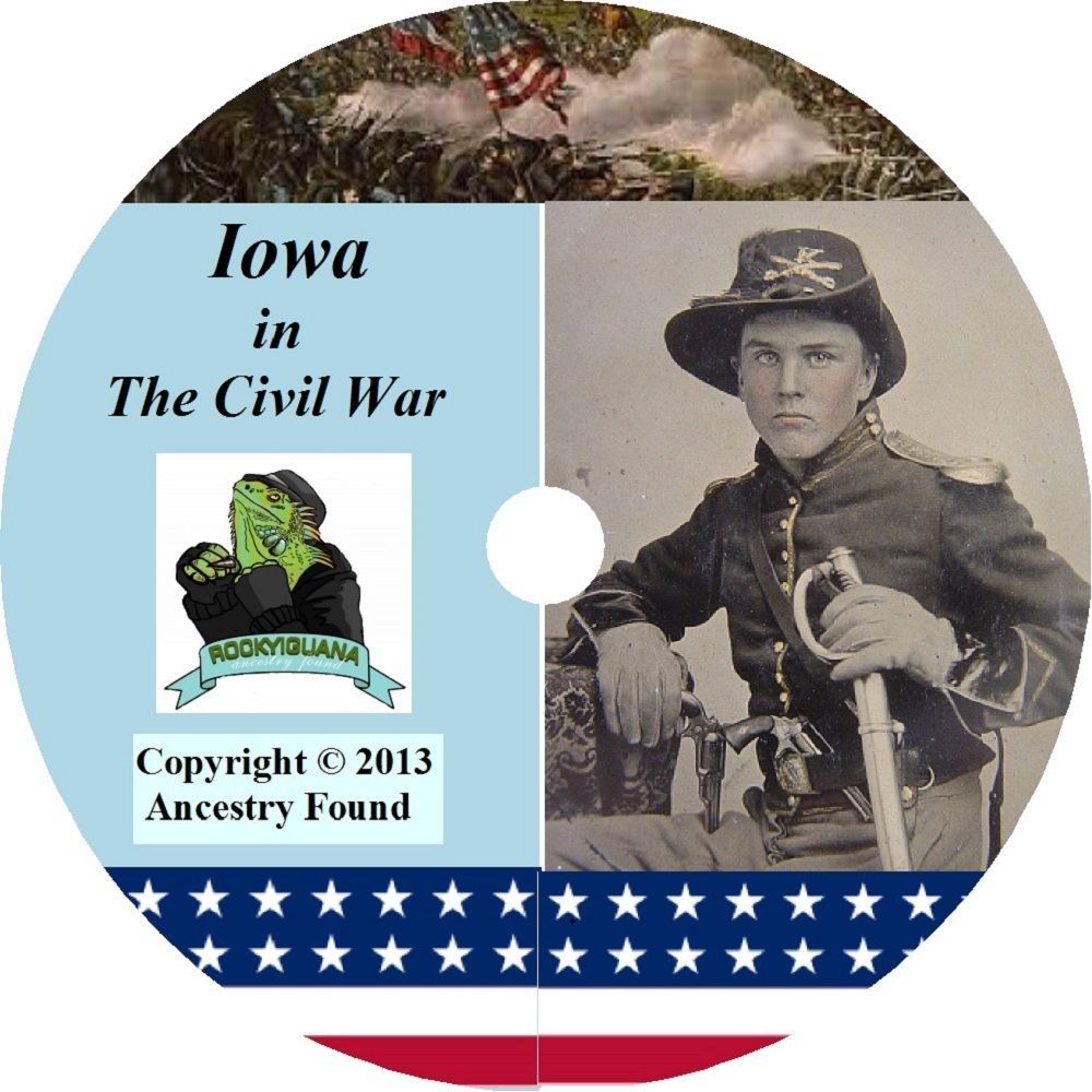 Iowa Civil War Books History & Genealogy 26 Books