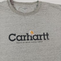 Carhartt K112 HGY Men's Gray Cotton Blend Short Sleeve T-Shirt Size 3XL image 3