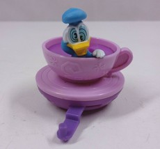 2020 Walt Disney World #8 Donald Duck Mad Tea Party Rolling McDonald&#39;s Toy - £3.04 GBP