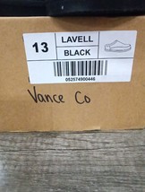 Vance Co. Men&#39;s Lavell Slippers, Black, Size 13, 016ae - £14.02 GBP