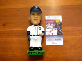 Mickey Lolich 1968 Wsc Detroit Tigers Signed Auto Hand Painted Bobble Head Jsa - £158.23 GBP
