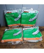 Lot Of 4 Frost King V445H Vinyl Foam Tape, 1/2 W&quot;, 3/8&quot; Thick, 10&#39; L, Grey - $550.83 MXN