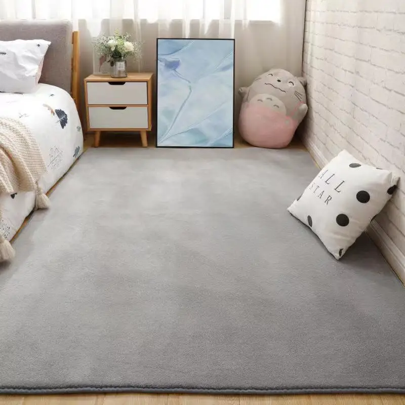 Nordic Carpet for Living Room Low Pile Rug Children Bed Room Fluffy Floor - £9.71 GBP+