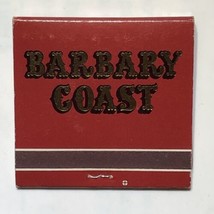 Barbary Coast Casino Las Vegas Nevada Hotel Match Book Matchbook - £4.65 GBP