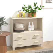 Sideboard Honey brown Solid pinewood Medium Sideboard - $202.49