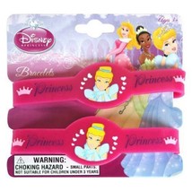 Cinderella Dreamland Pink Plastic Bracelets Birthday Favor Party Supplie... - €3,40 EUR