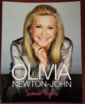 OLIVIA NEWTON JOHN VEGAS 2014 CONCERT PROGRAM BOOK W/ ORIGINAL 8x10 - MI... - $85.00