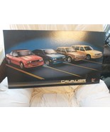  Car Dealer Showroom Sign/Poster Chevy Cavalier Car 32 x 18 heavy poster... - £54.37 GBP