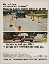 1966 Print Ad Pontiac Bonneville Test Car at General Motors Proving Grounds  - $20.68