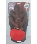 Christmas Reindeer Car Costume Antlers Rudolph Nose For Truck SUV Car De... - $16.82