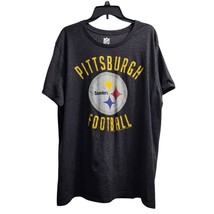 NFL Pittsburgh Steelers Football Graphic T-Shirt Team Apparel Fan Gear XXL - £11.92 GBP