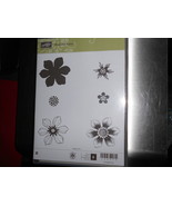 Stampin Up Wooden Stamp Set (new) BEAUTIFUL BUNCH (6 stamps) - $28.17