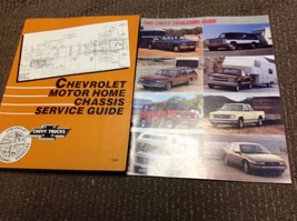 1989 1990 Chevrolet Motore Casa Telaio Servizio Guida Manuale OEM G Fabbrica Set - £94.32 GBP