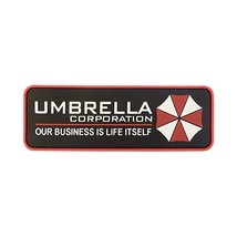 Umbrella Corporation Resident Evil Cosplay PVC Rubber 3D Hook-and-Loop P... - $58.60 CAD