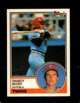 1983 Topps Traded #17 Randy Bush Nmmt (Rc) Twins Nicely Centered *X97386 - £3.29 GBP