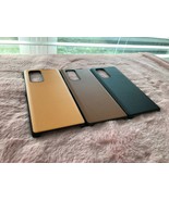 For LG Wing 5G Phone Case Back Cover GENUINE VEGAN LEATHER - £8.23 GBP+