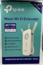 Tp-Link AC1750 WiFi Extender (RE450), Dual Band WiFi Repeater, Extend WiFi Range - £39.77 GBP