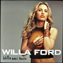 WILLA FORD &quot;WILLA WAS HERE&quot; 2001 PROMO POSTER/FLAT 2-SIDED 12X12 ~RARE~ ... - £17.97 GBP