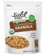 Field Day Organic Coconut Almond Granola, 12 oz Bag - £7.08 GBP