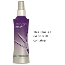 All Nutrient Spray Gel Natural Syler - Flexible Hold, 64 Oz. (Refill Jug) image 2